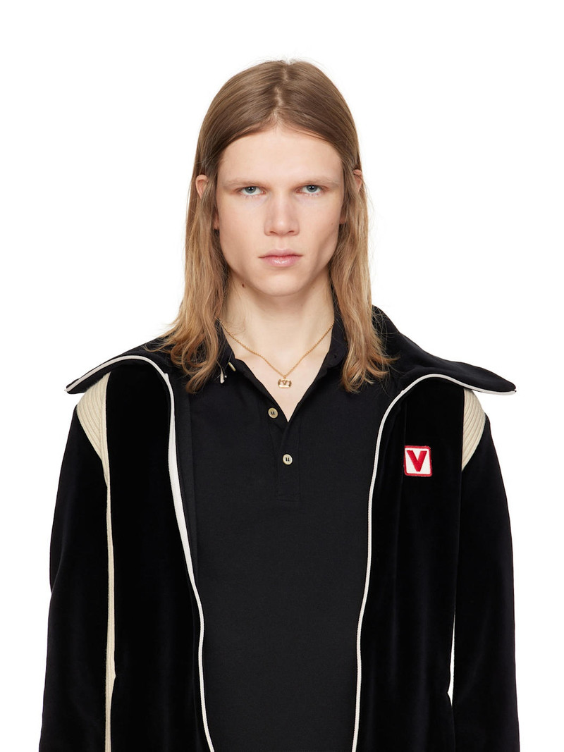 Valentino Gold Ovalette Metal Necklace outlook