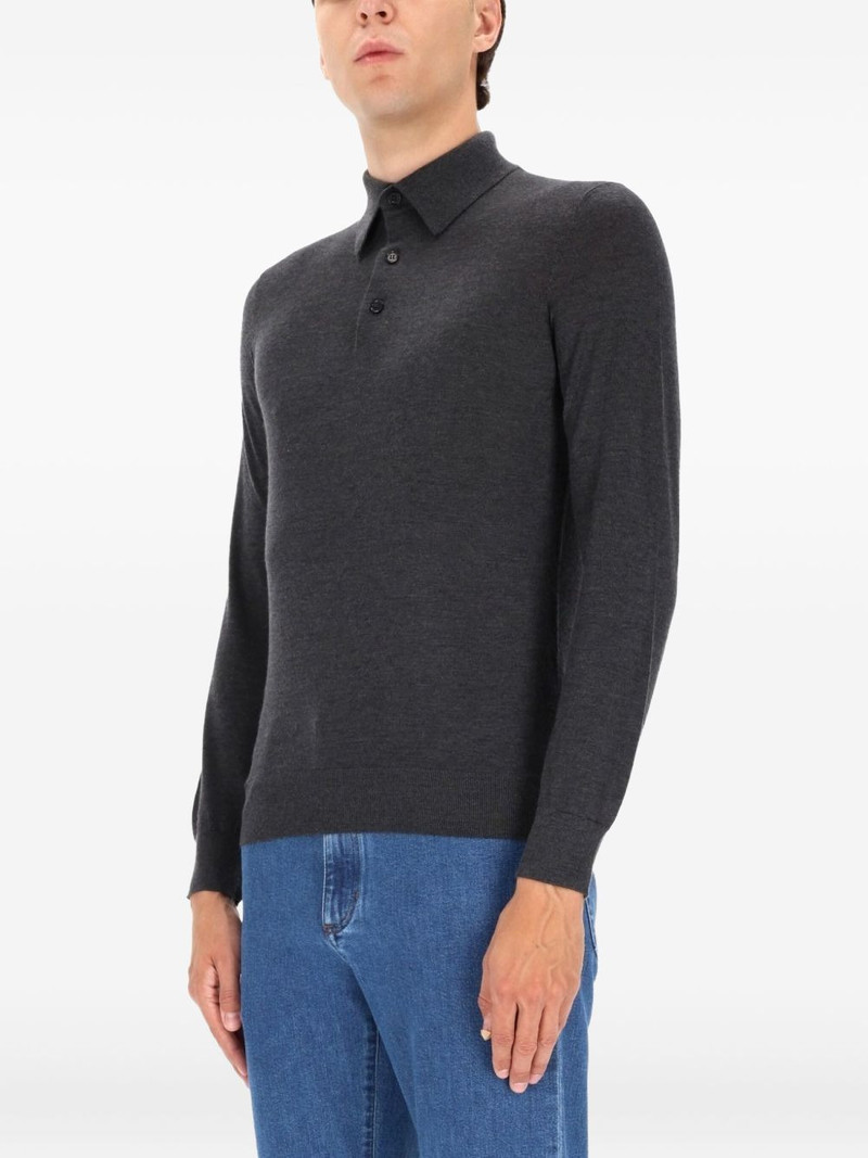 Long Sleeve Polo Shirt 3