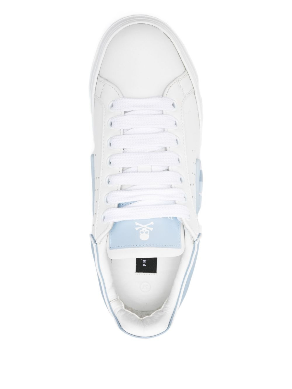 leather sneakers - 4