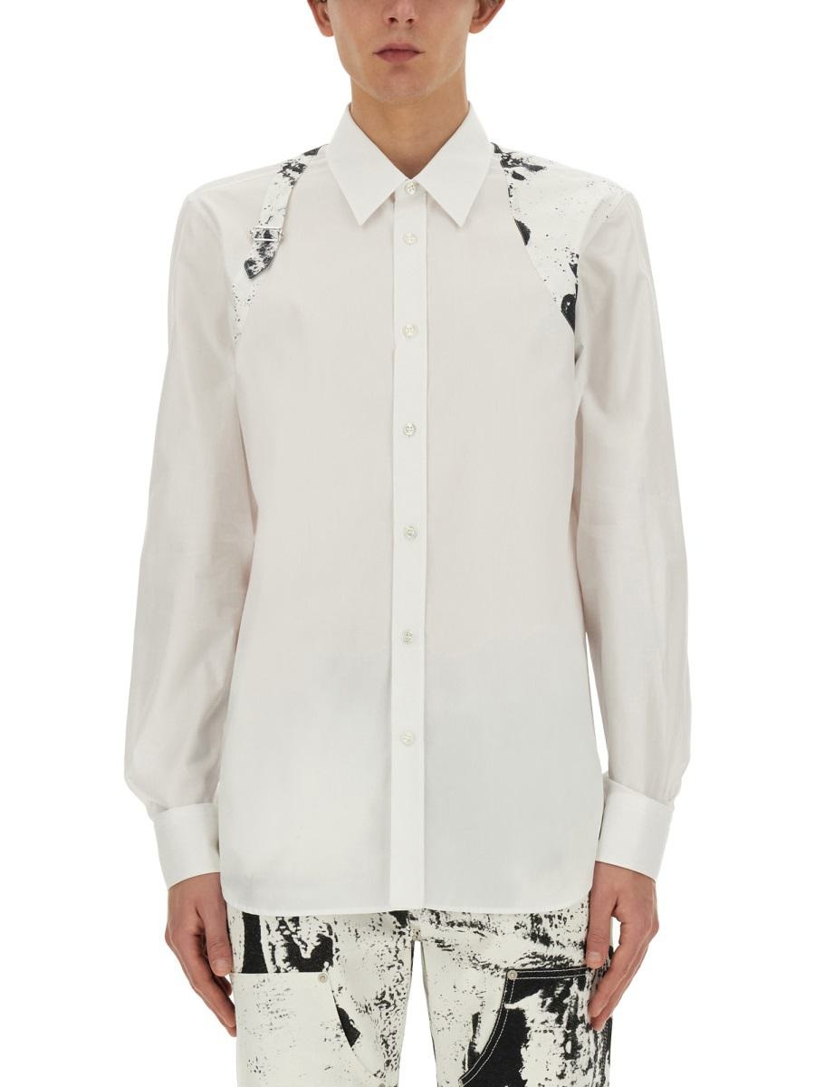 ALEXANDER MCQUEEN FOLD HARNESS SHIRT - 1