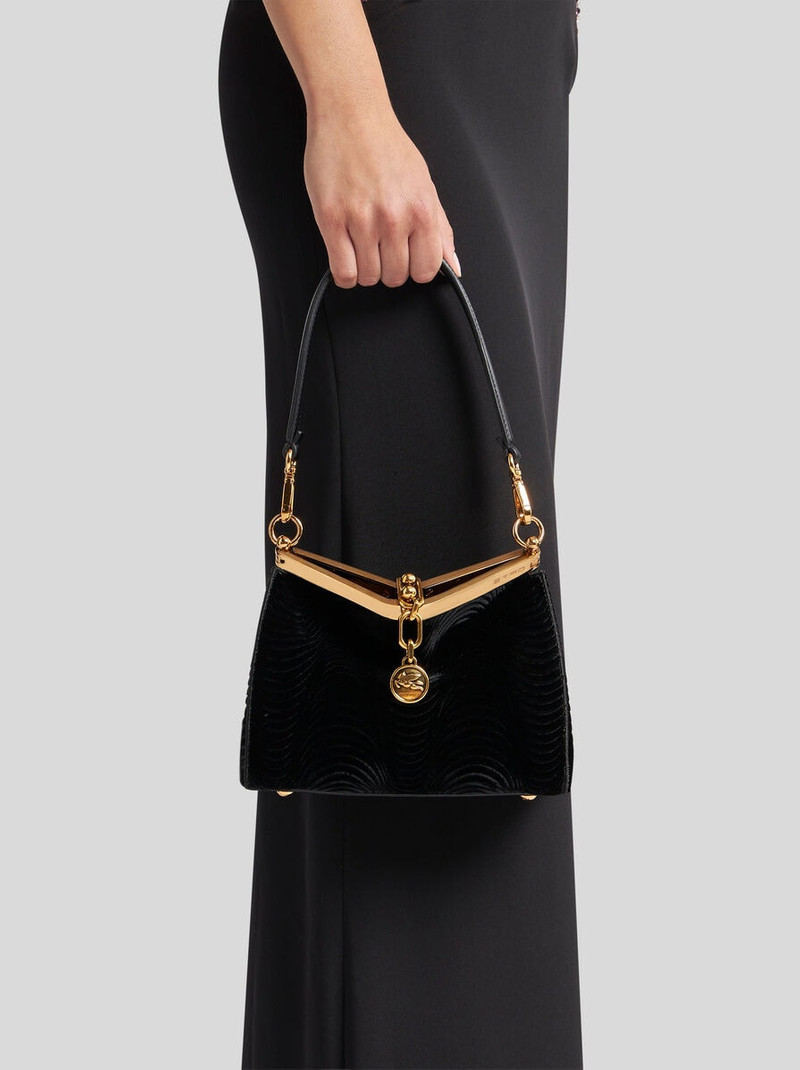 Etro SMALL VELVET VELA BAG outlook