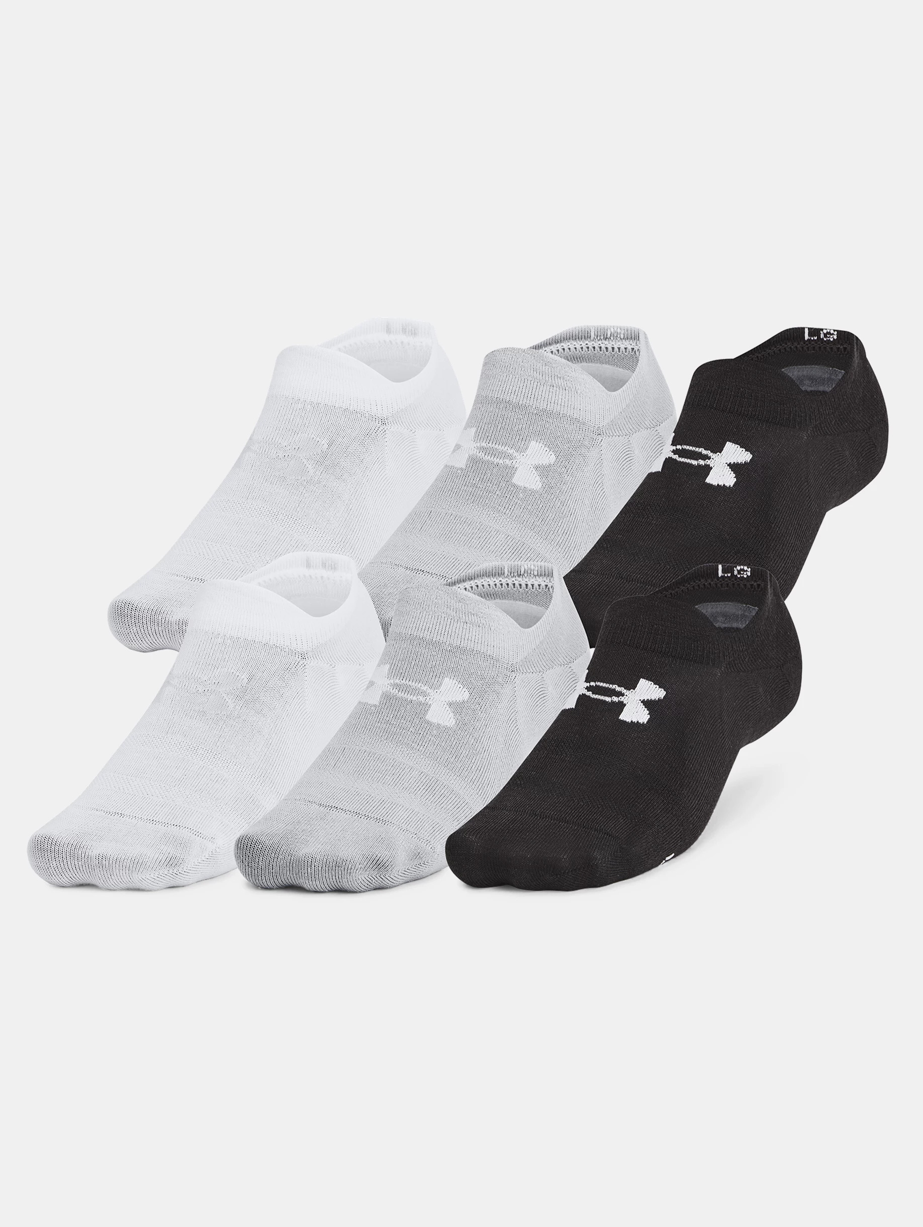 Unisex UA Essential 6-Pack Ultra Low Socks - 3