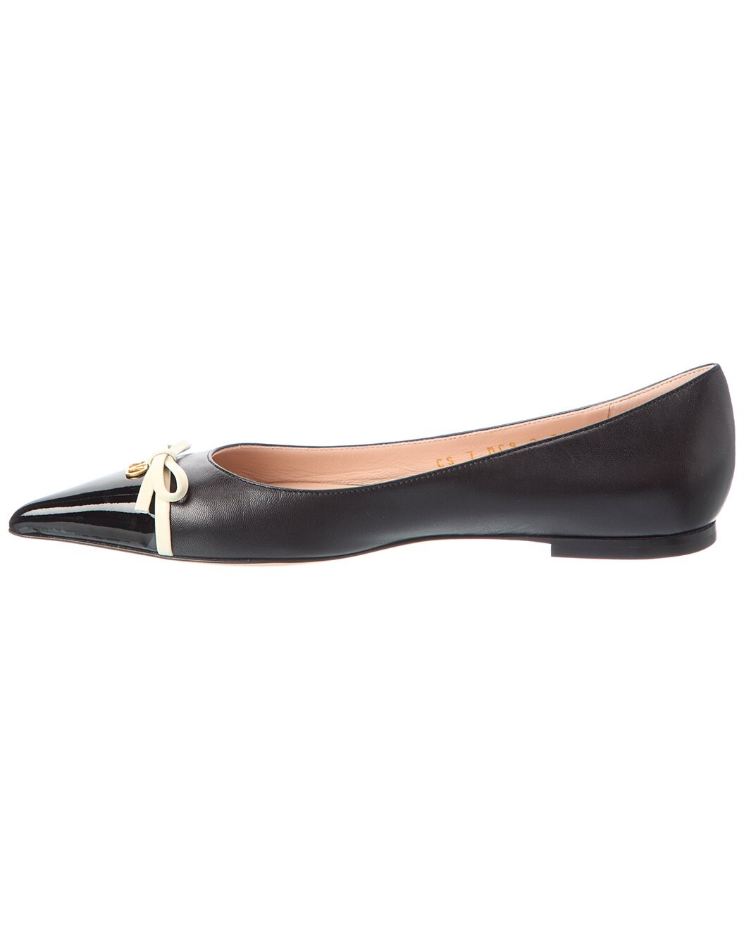Valentino VLogo Leather Ballerina Flat - 2