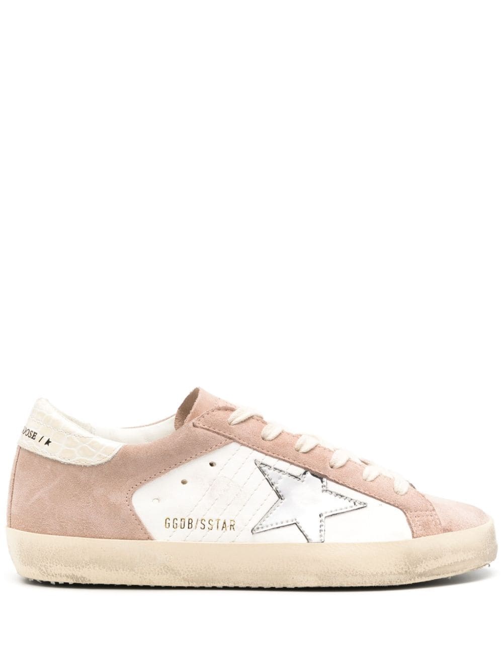 Super-Star distressed-finish sneakers - 1