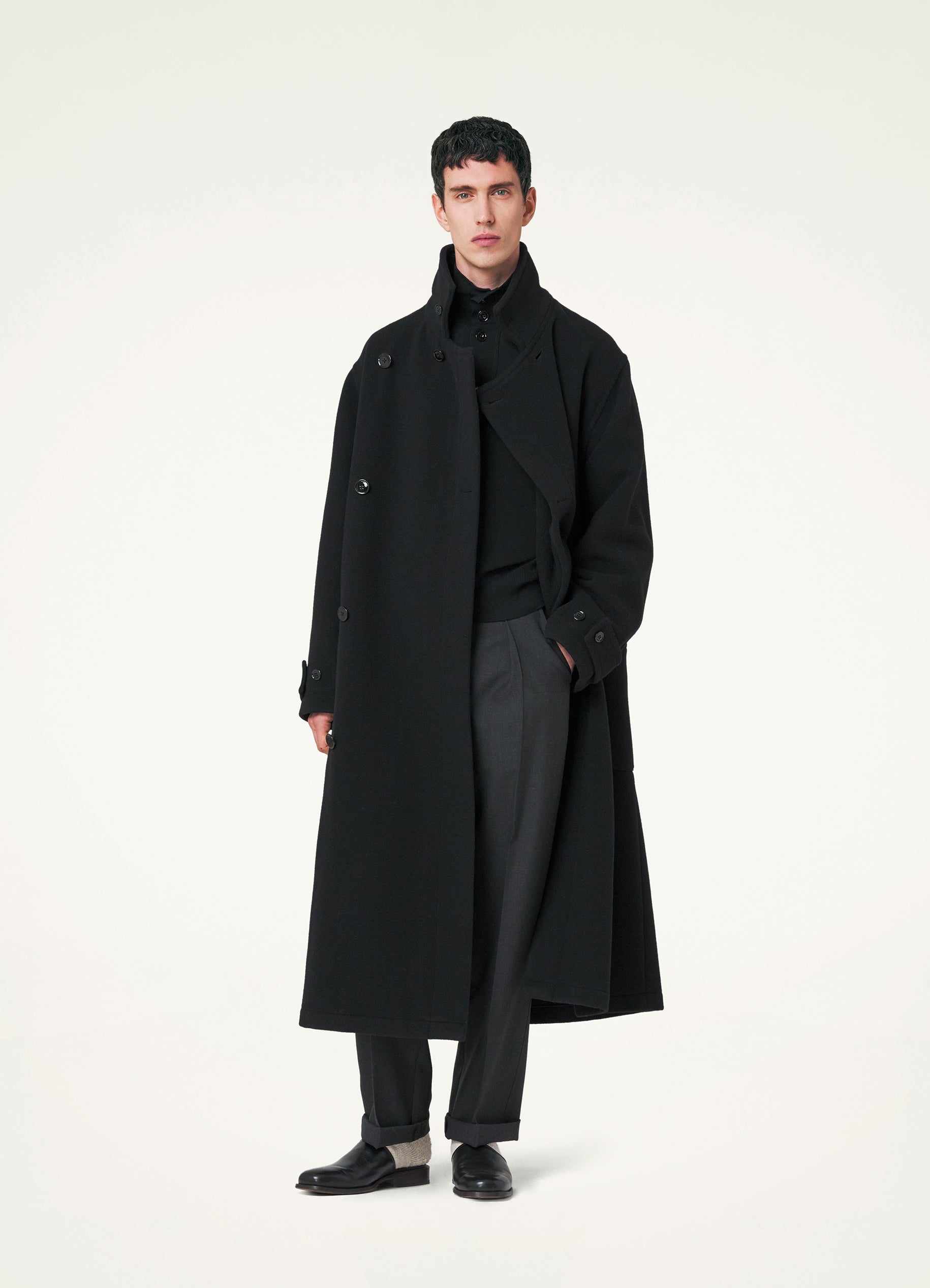 23AW最新LEMAIRE 23AW WRAP COAT