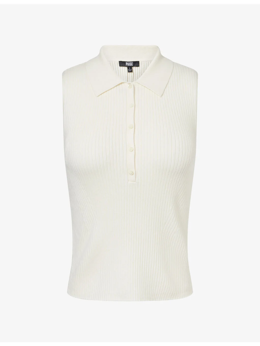Vesta Knitted Cotton-Blend Top - 1