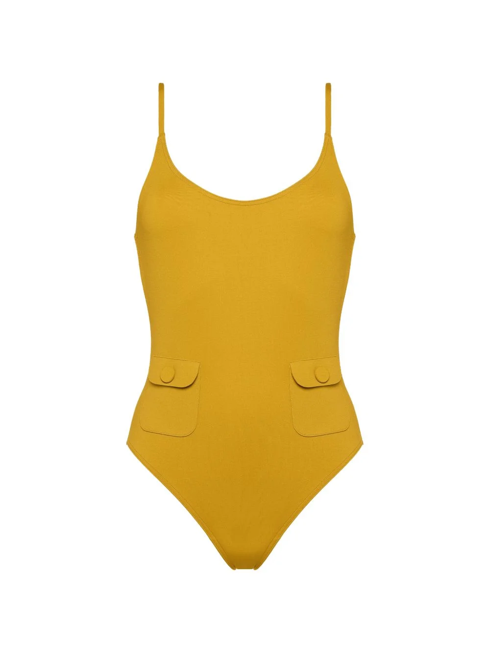 round-neck swimsuit - 1