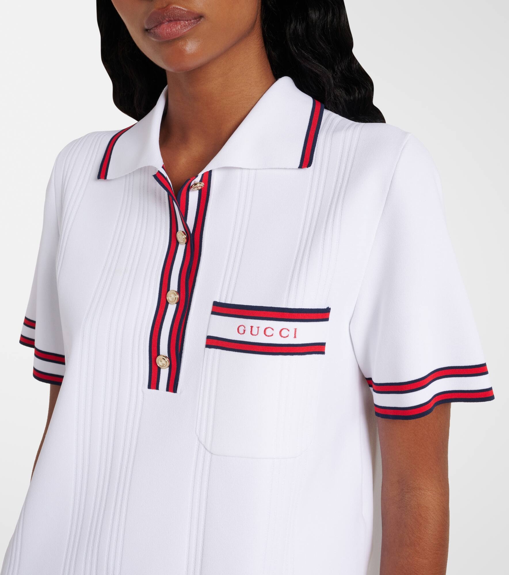 Web polo dress - 4