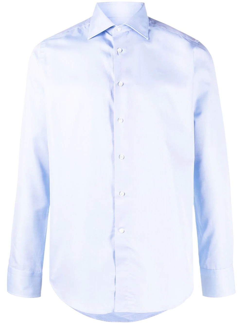 button-down fitted shirt - 1