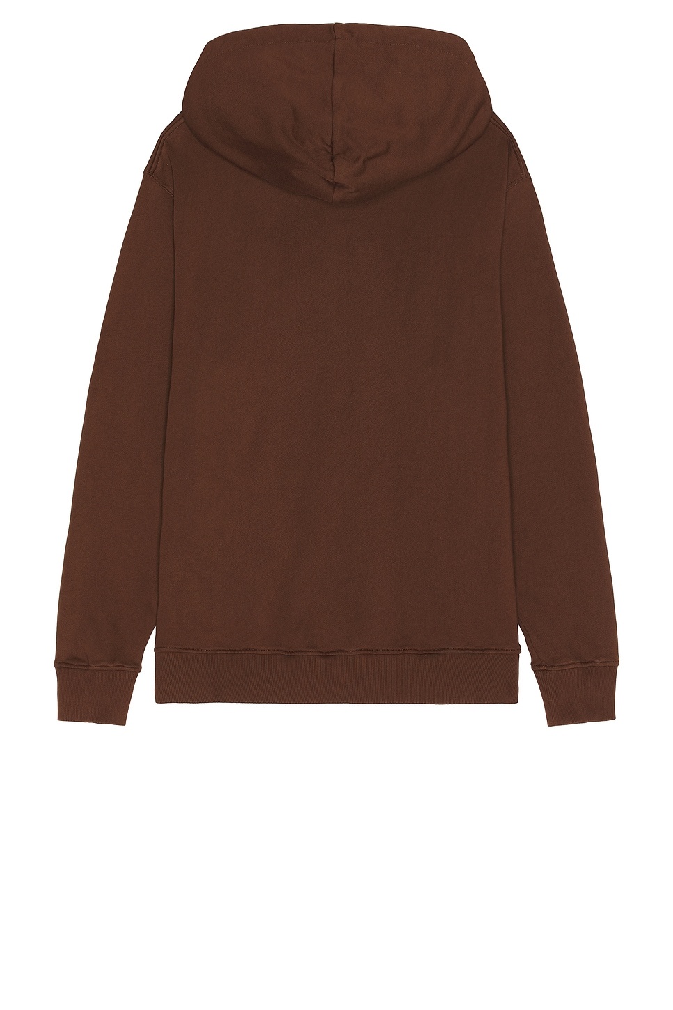 Anchor Embroidery Back Print Hoodie - 2
