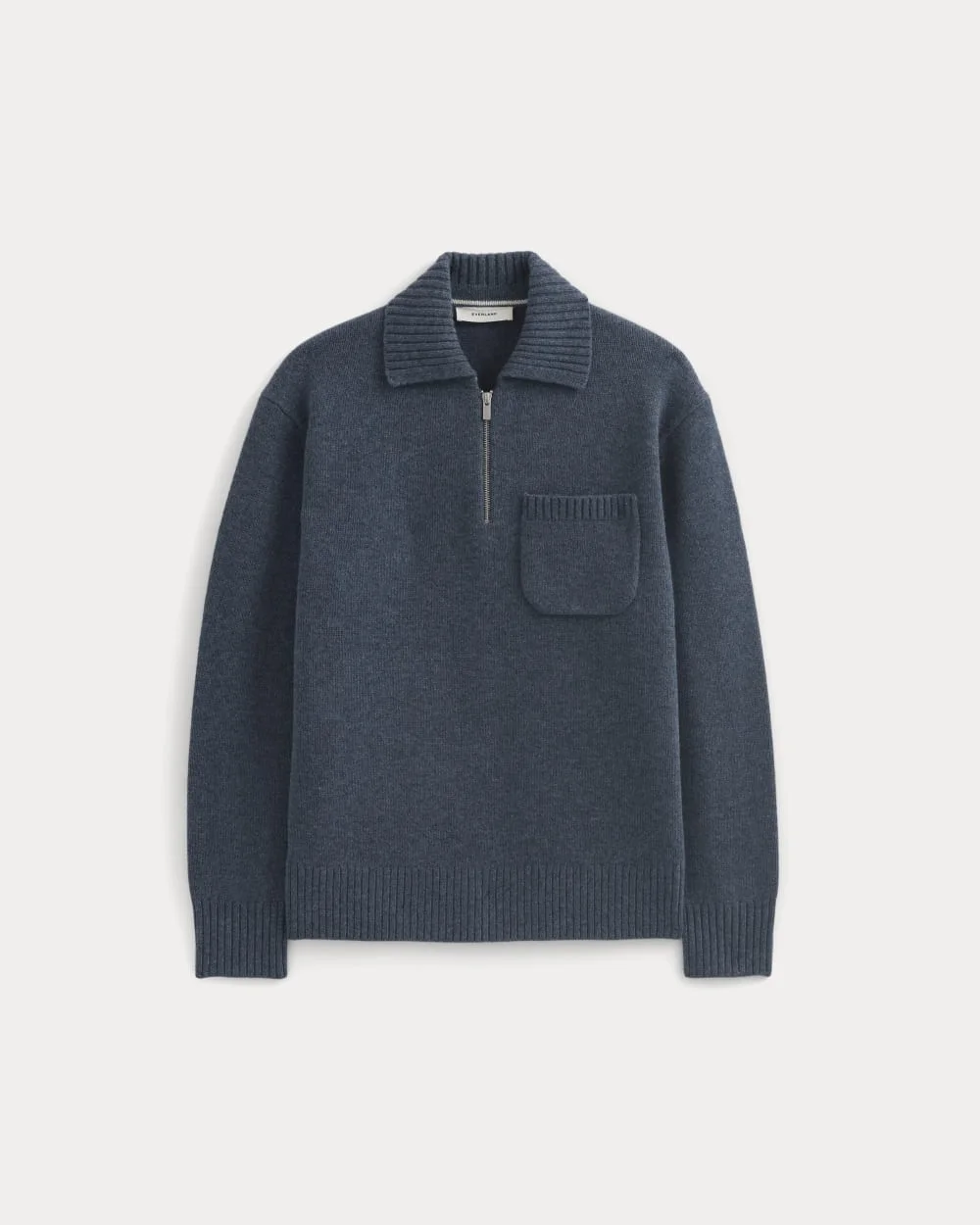 LUXE MERINO QUARTER-ZIP PULLOVER - 1