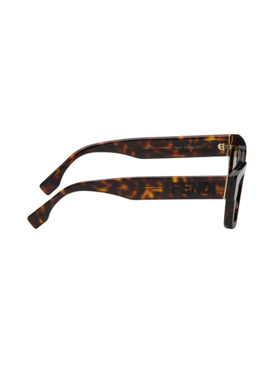 FENDI Brown Signature Sunglasses outlook