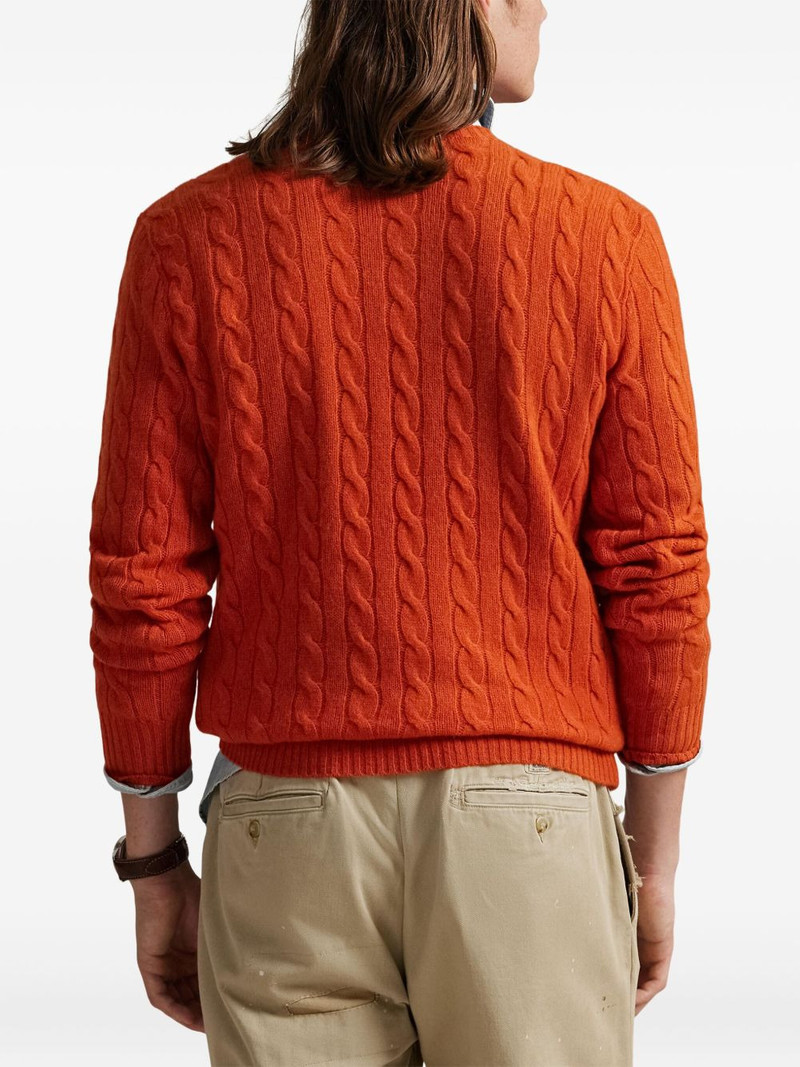 cable-knit wool pullover 4