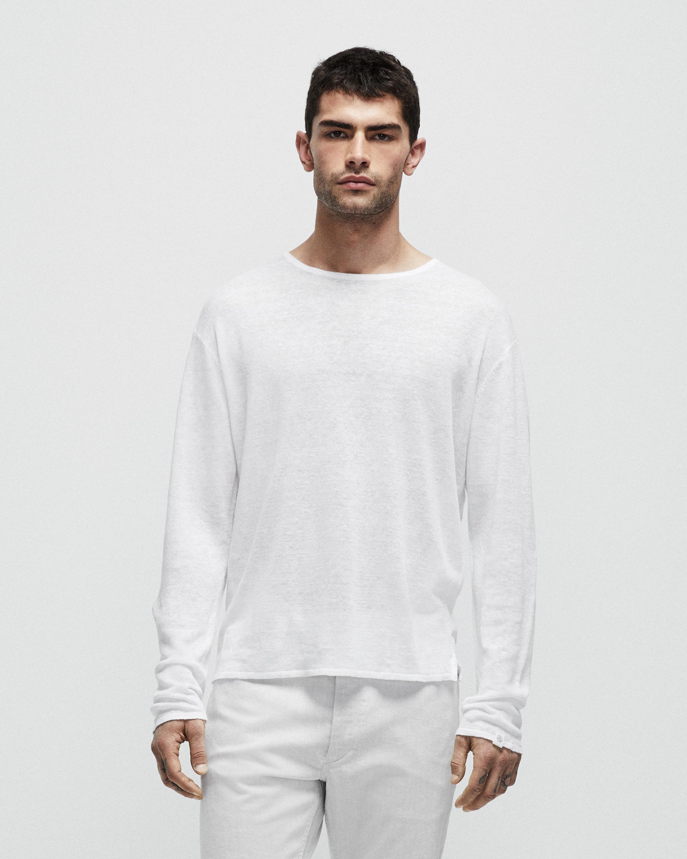 Kerwin Linen Long Sleeve Crew
Relaxed Fit Shirt - 2