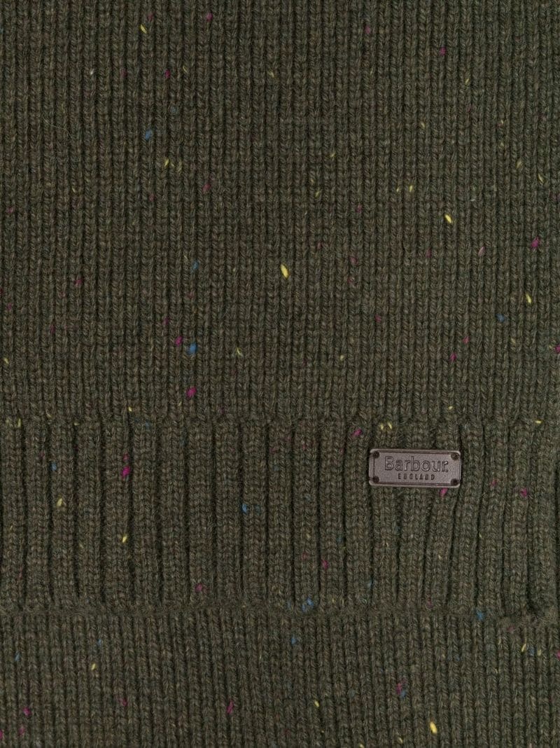 logo-patch scarf set - 3