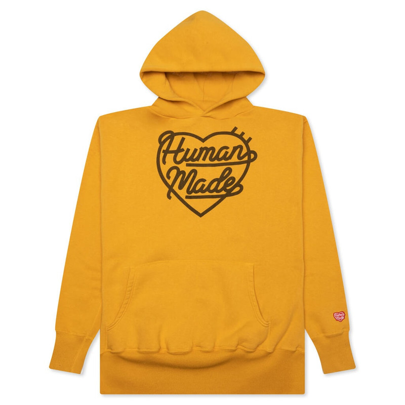 HEART TSURIAMI HOODIE - YELLOW - 1