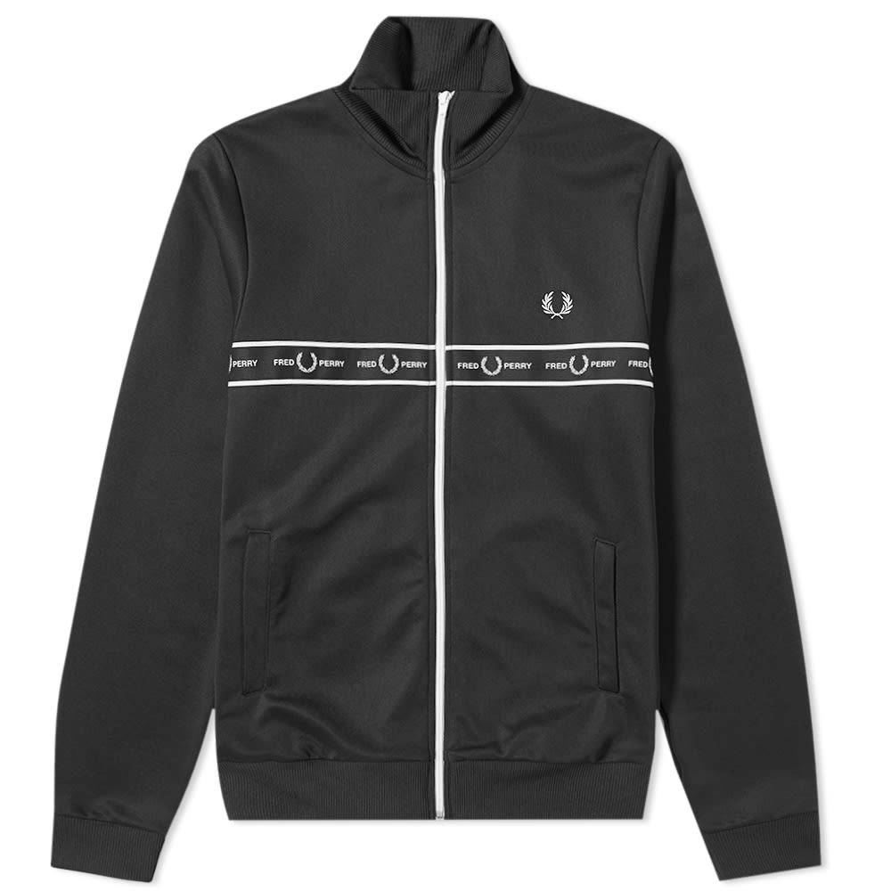 Fred Perry Authentic Taped Chest Track Jacket - 1