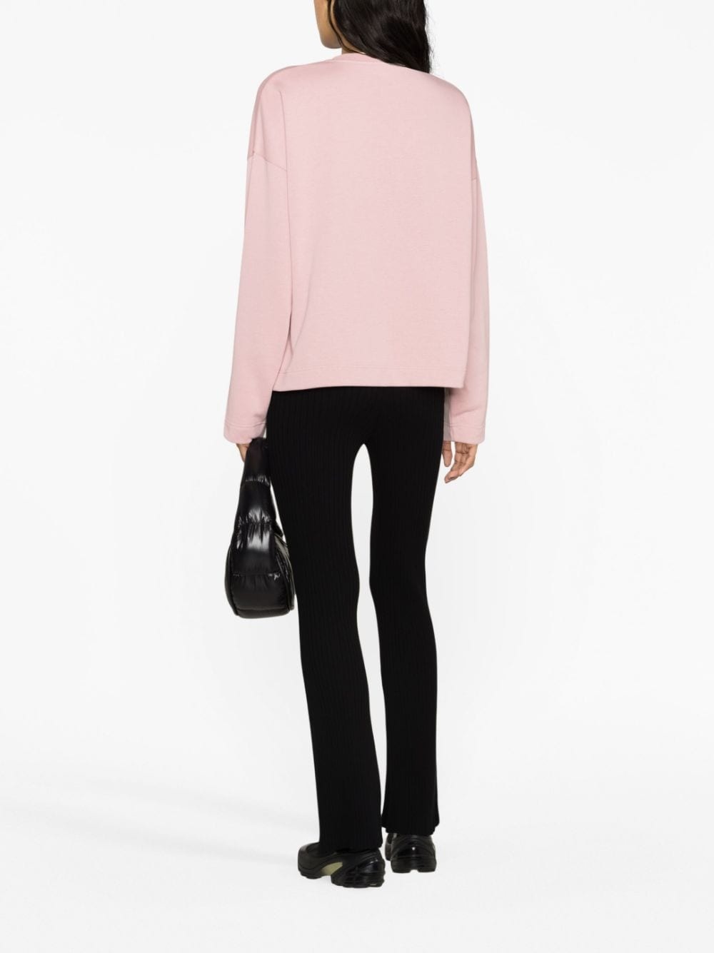 logo-print long-sleeve T-shirt - 4