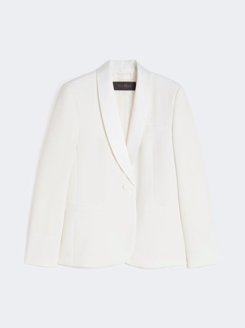 SCATOLA Cady Tuxedo jacket - WHITE 1