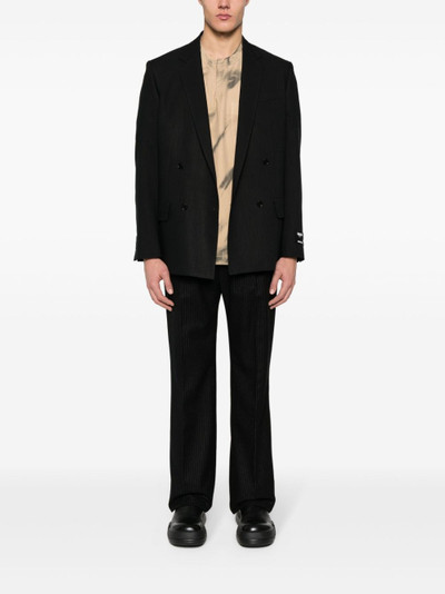MSGM double-breasted blazer outlook