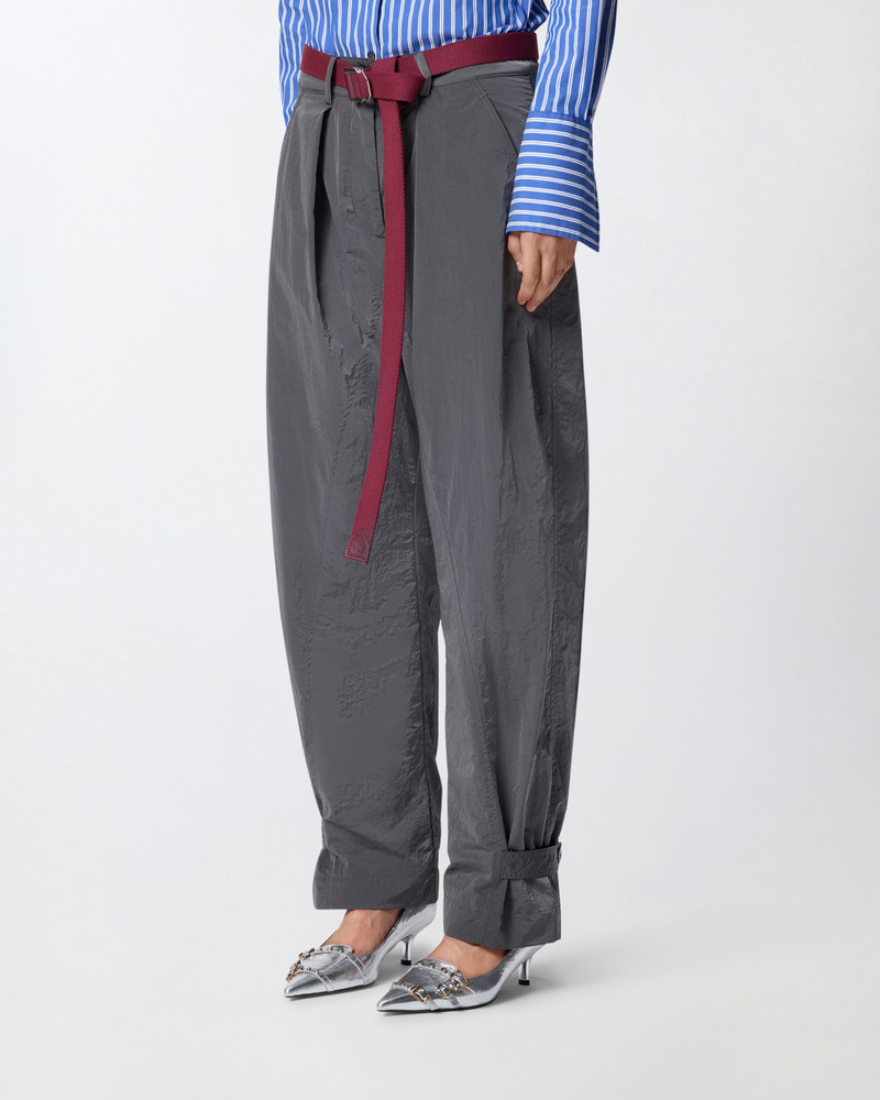 LOOSE-FIT TROUSERS WITH BELT 4