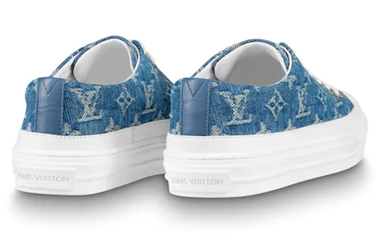 (WMNS) LOUIS VUITTON LV Stellar Low Top Denim Blue 1A4WT - 4