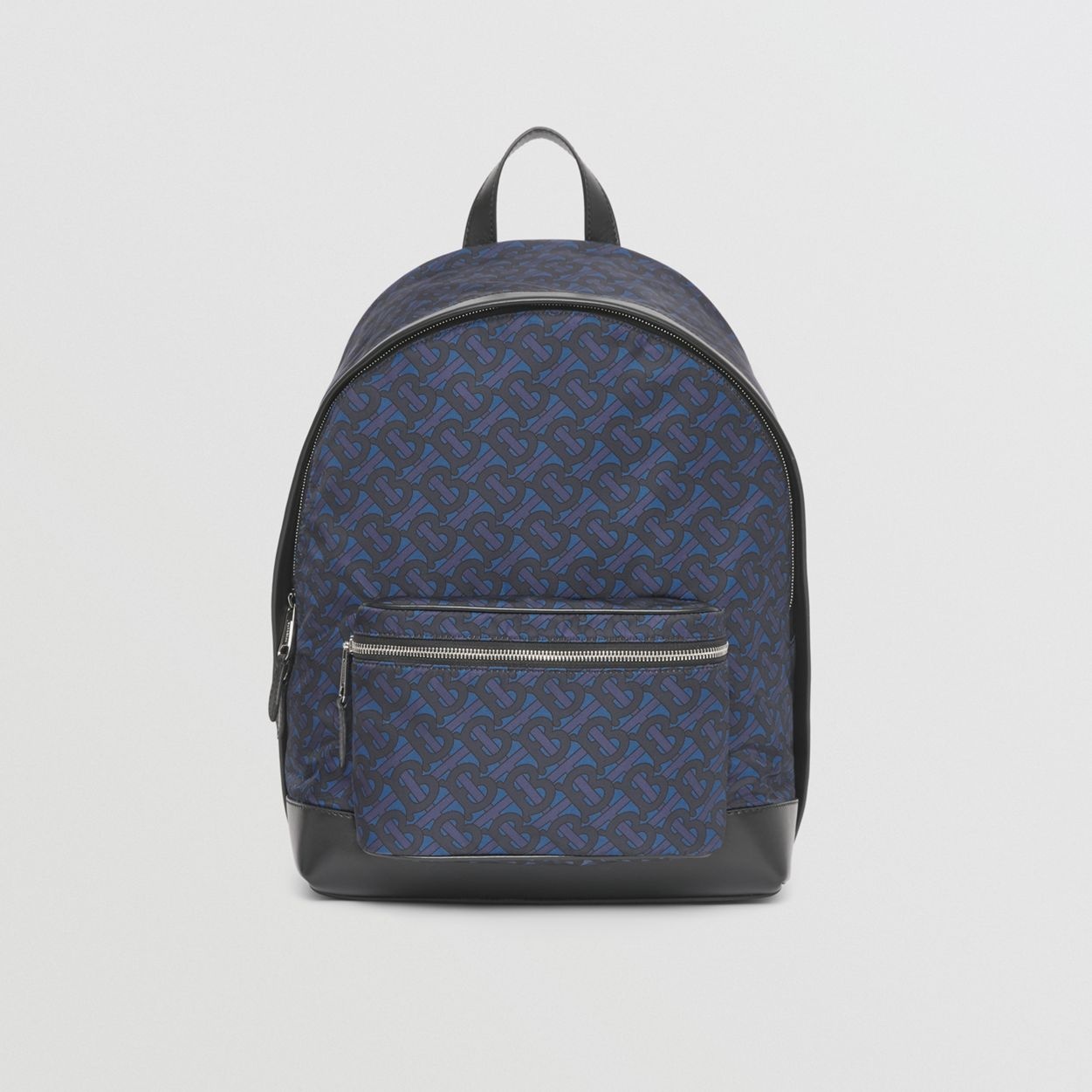 Monogram Print Nylon Backpack - 1