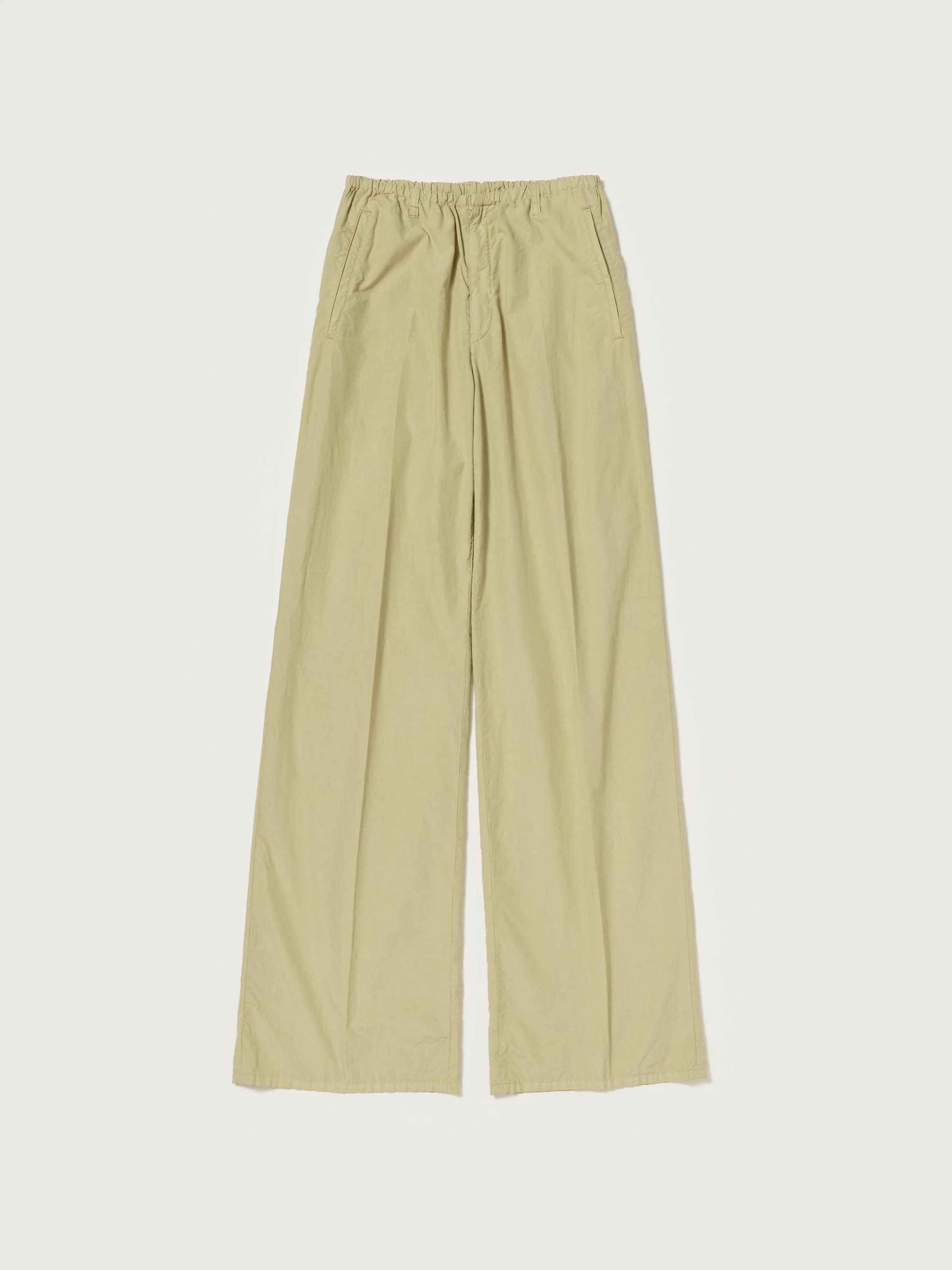 GARMENT-DYED FINX SHUTTLE WEATHER DRAWSTRING PANTS - 1
