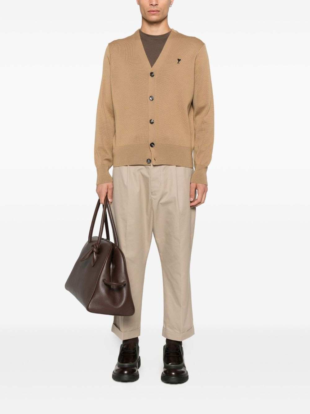 pleated cotton trousers - 2