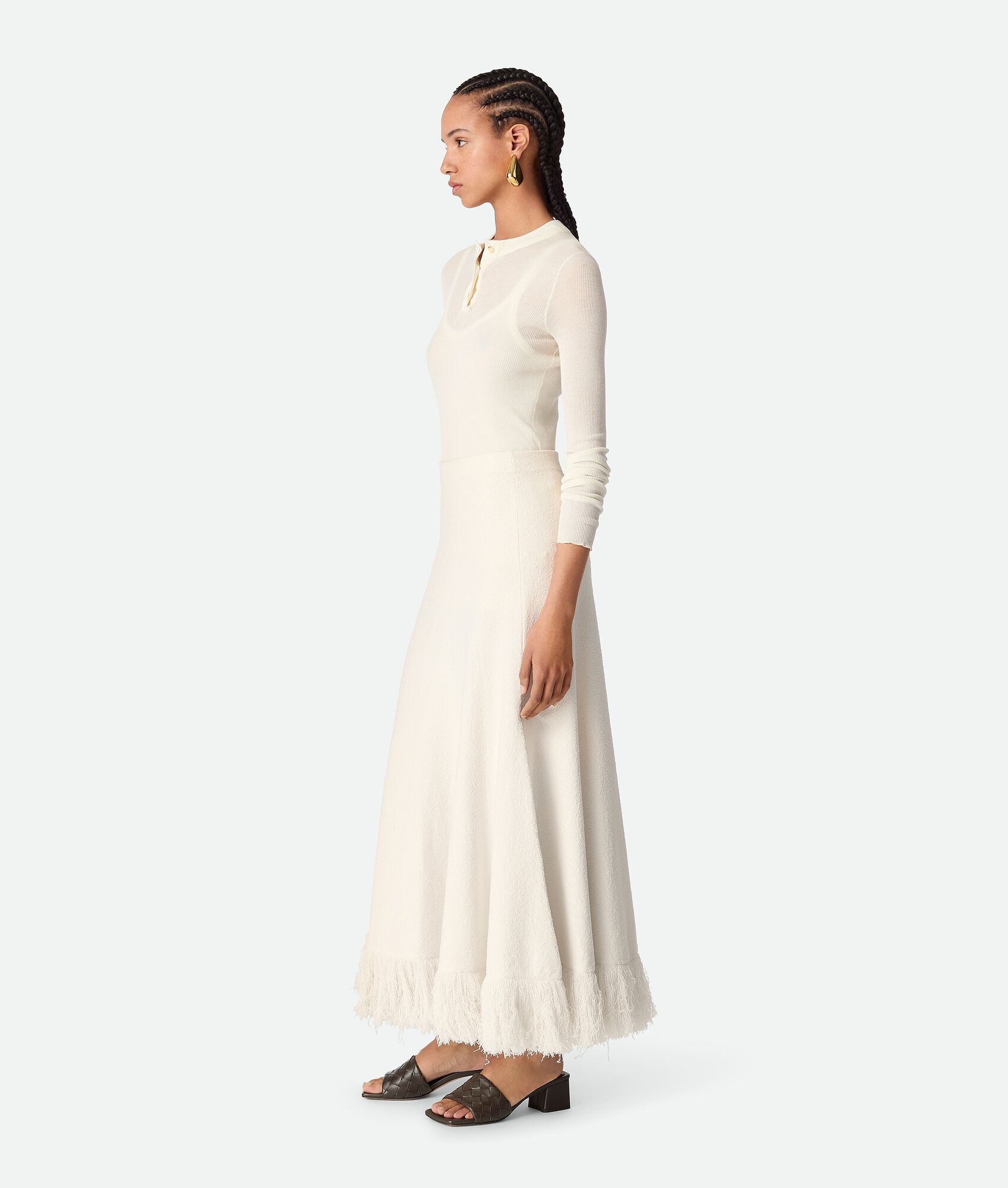 Cotton Bouclé Skirt - 2