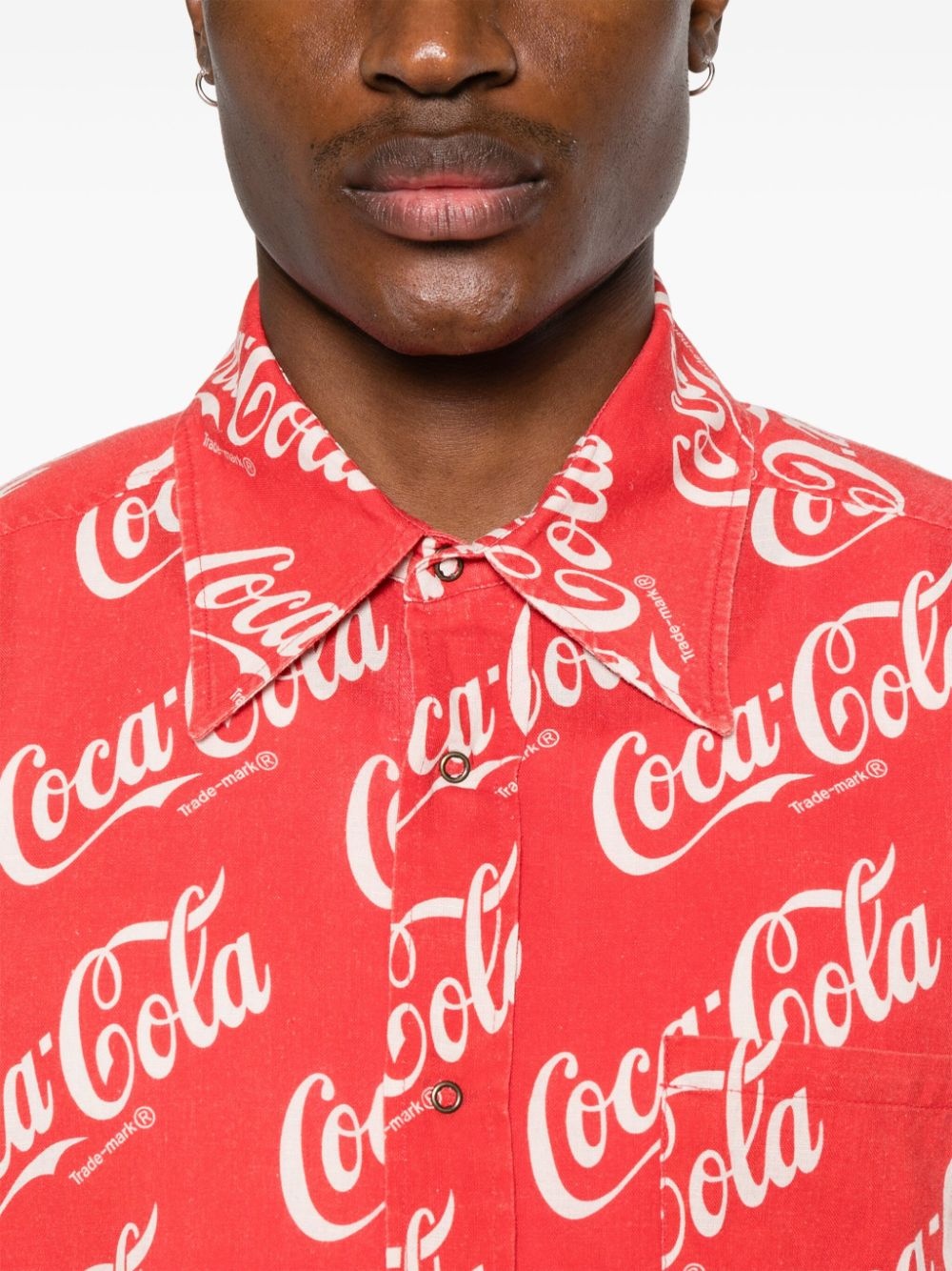x Coca-Cola print shirt - 5
