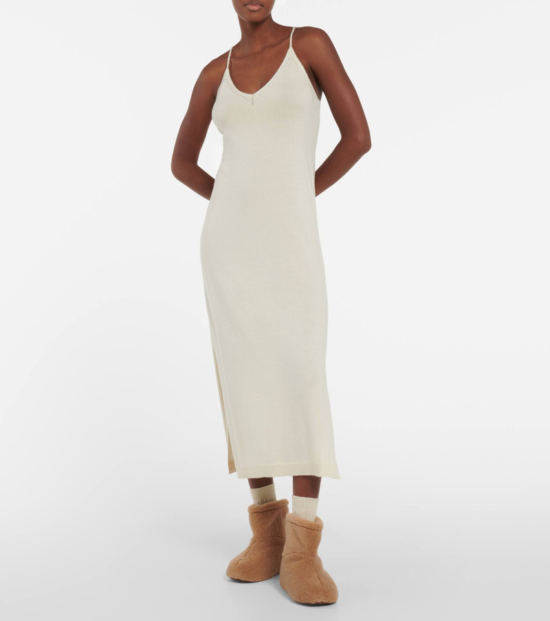 Loro Piana Ajour cashmere midi dress outlook