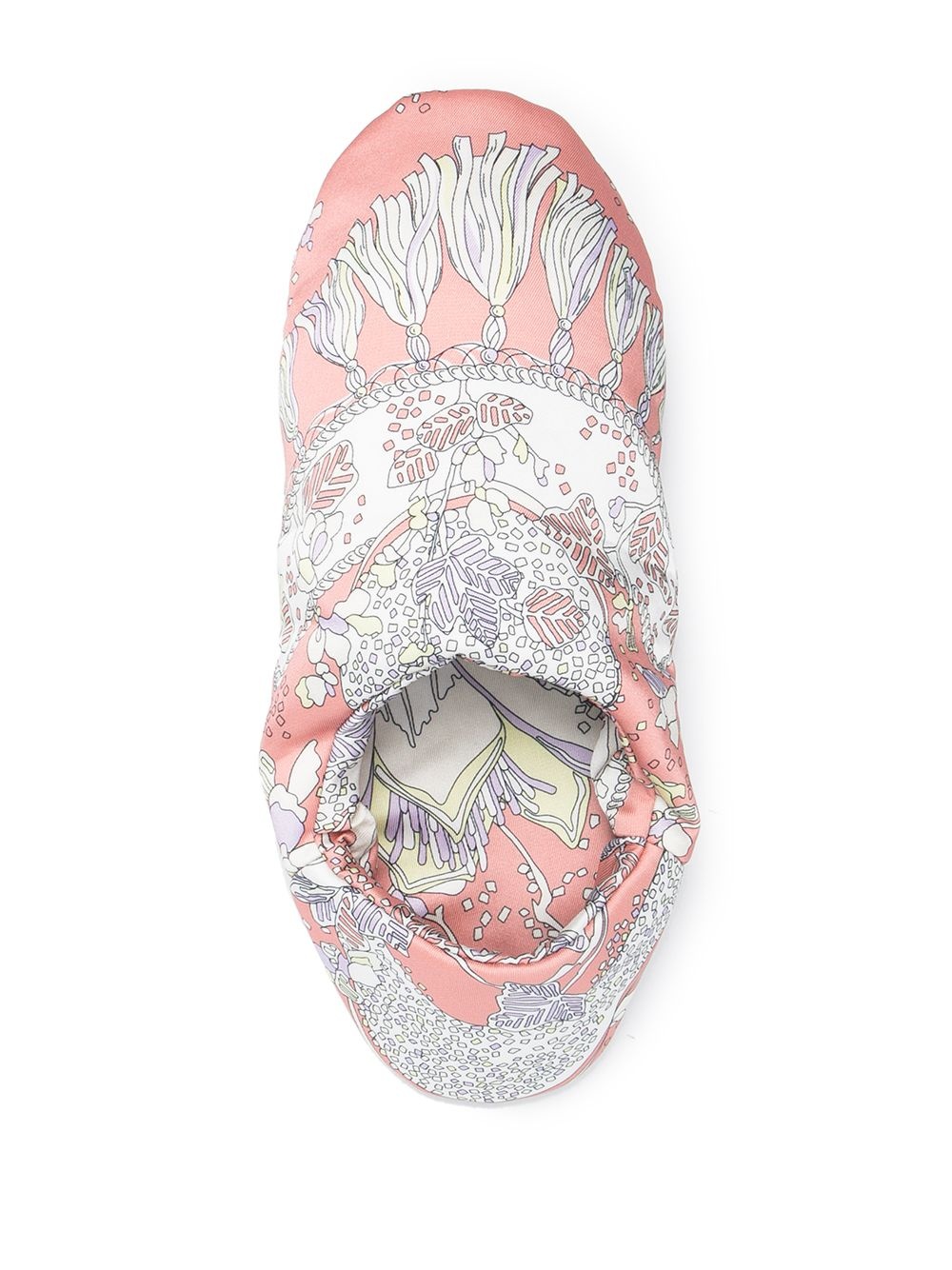 Rugiada print travel slippers - 5