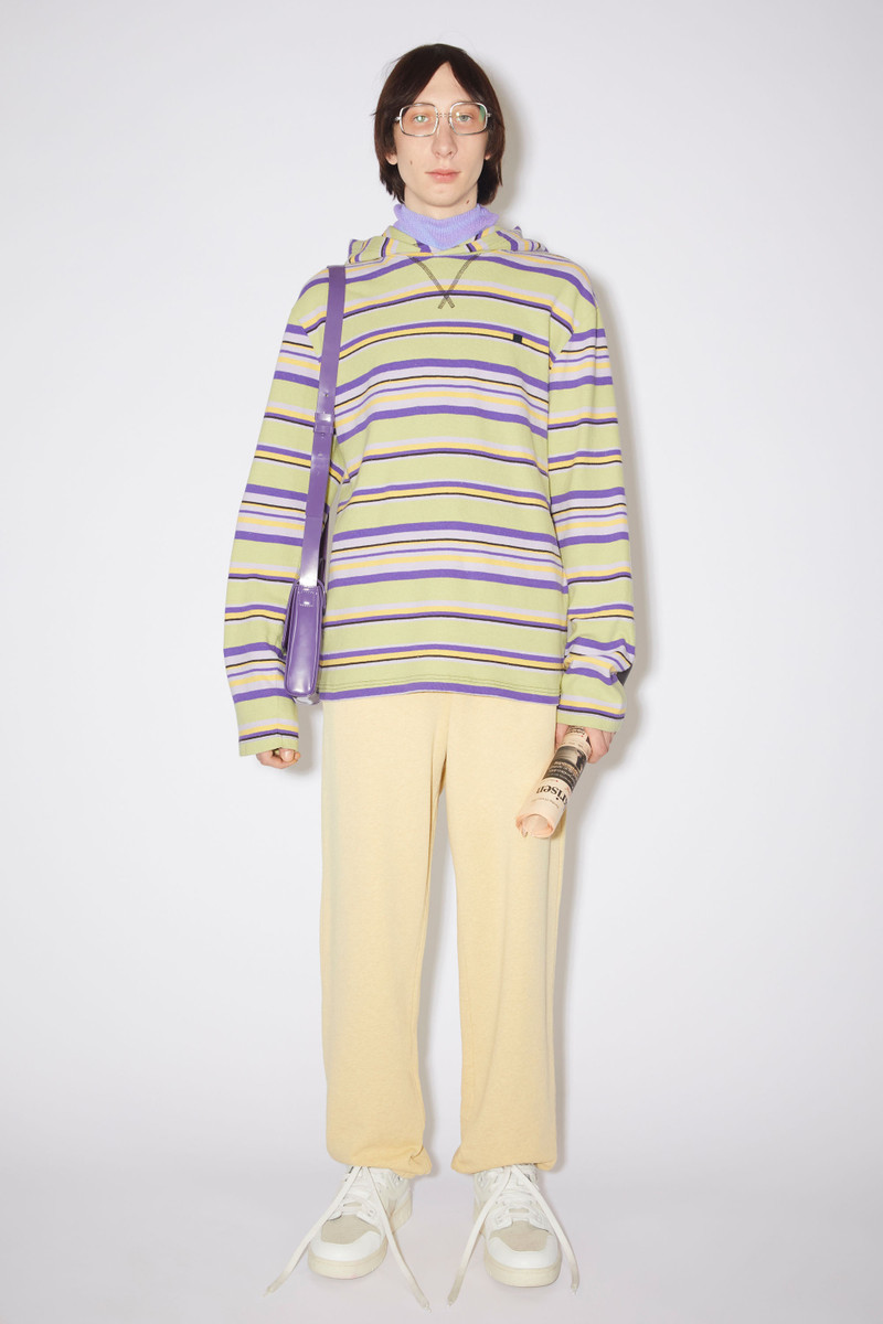 Acne Studios Hooded long sleeve shirt - Pale Green Multi outlook