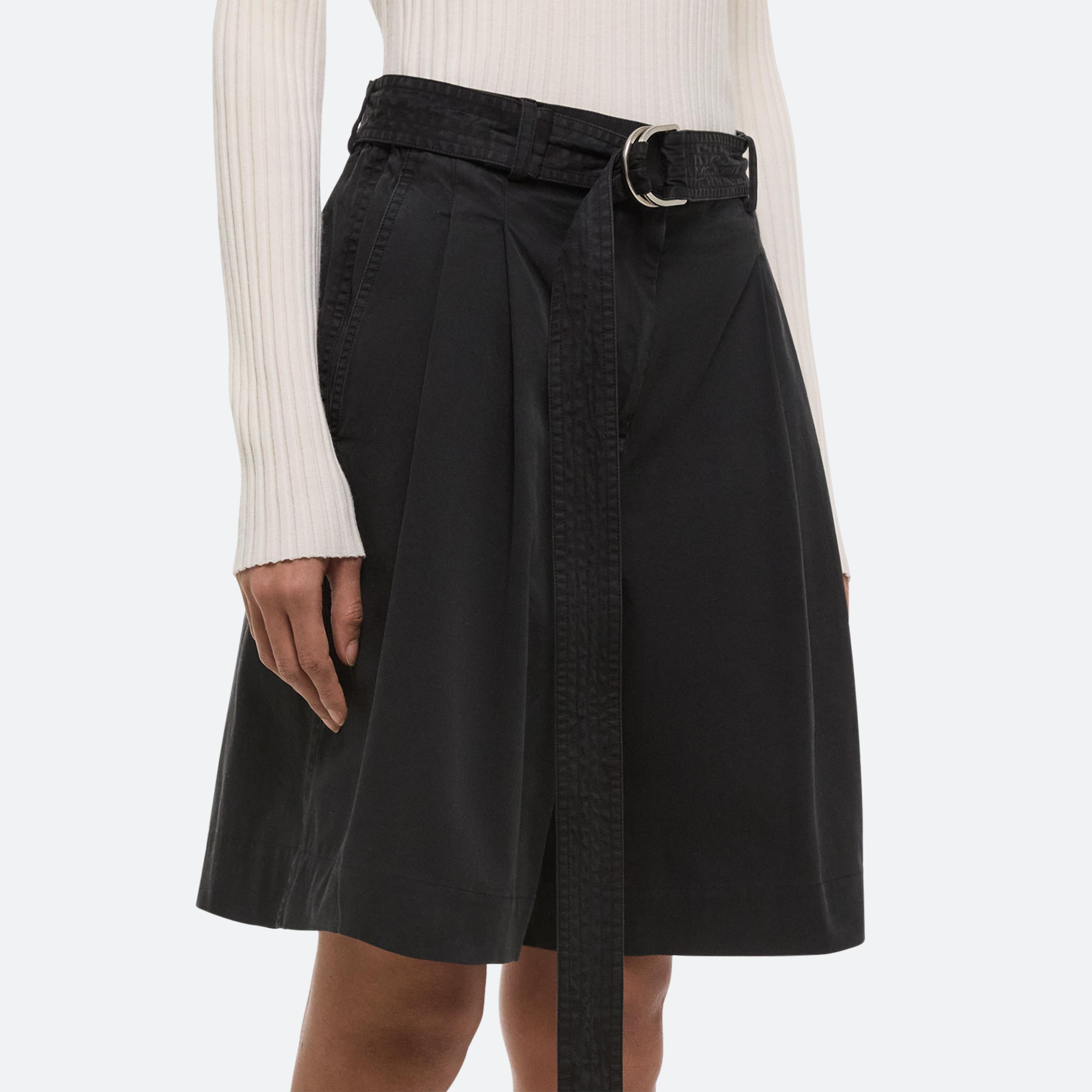 WIDE PLEATED SHORTS - 6