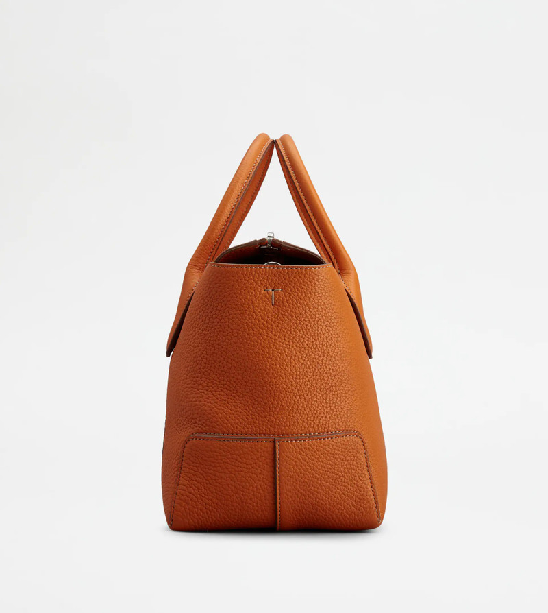 Tod's TOD'S DI BAG IN LEATHER SMALL - ORANGE outlook