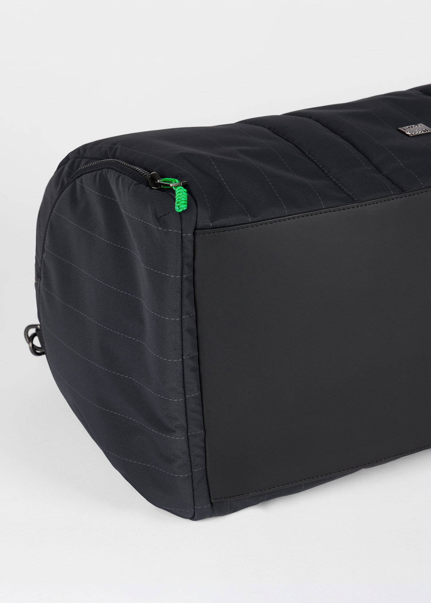 Navy Nylon Pinstripe Day Holdall - 5