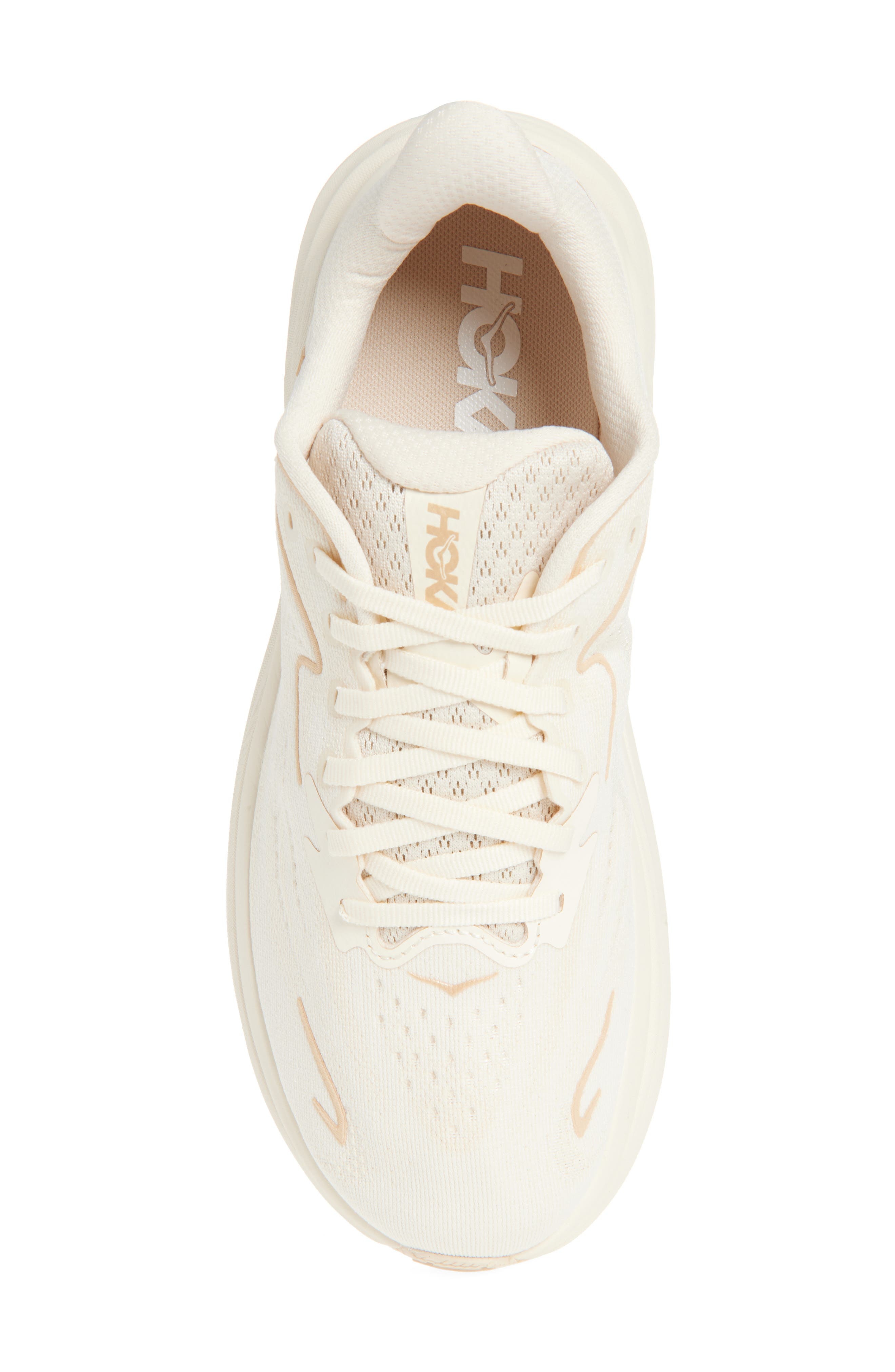 HOKA Clifton 10 Running Shoe in Vanilla /Birch /Birch at Nordstrom - 5