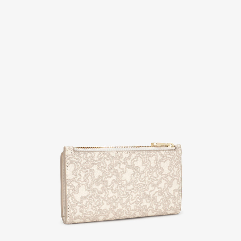 TOUS Beige Wallet Kaos Mini Lines outlook