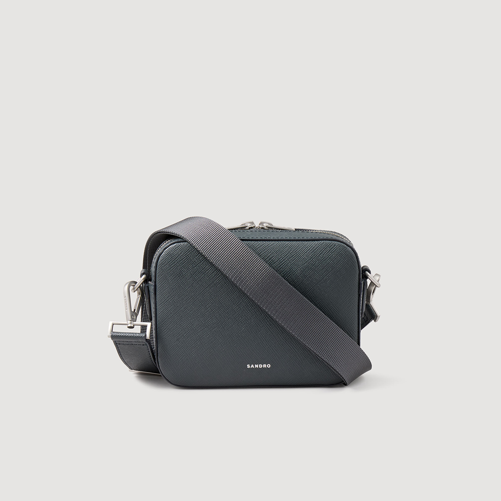 SMALL RECONSTITUTED LEATHER BAG - 8