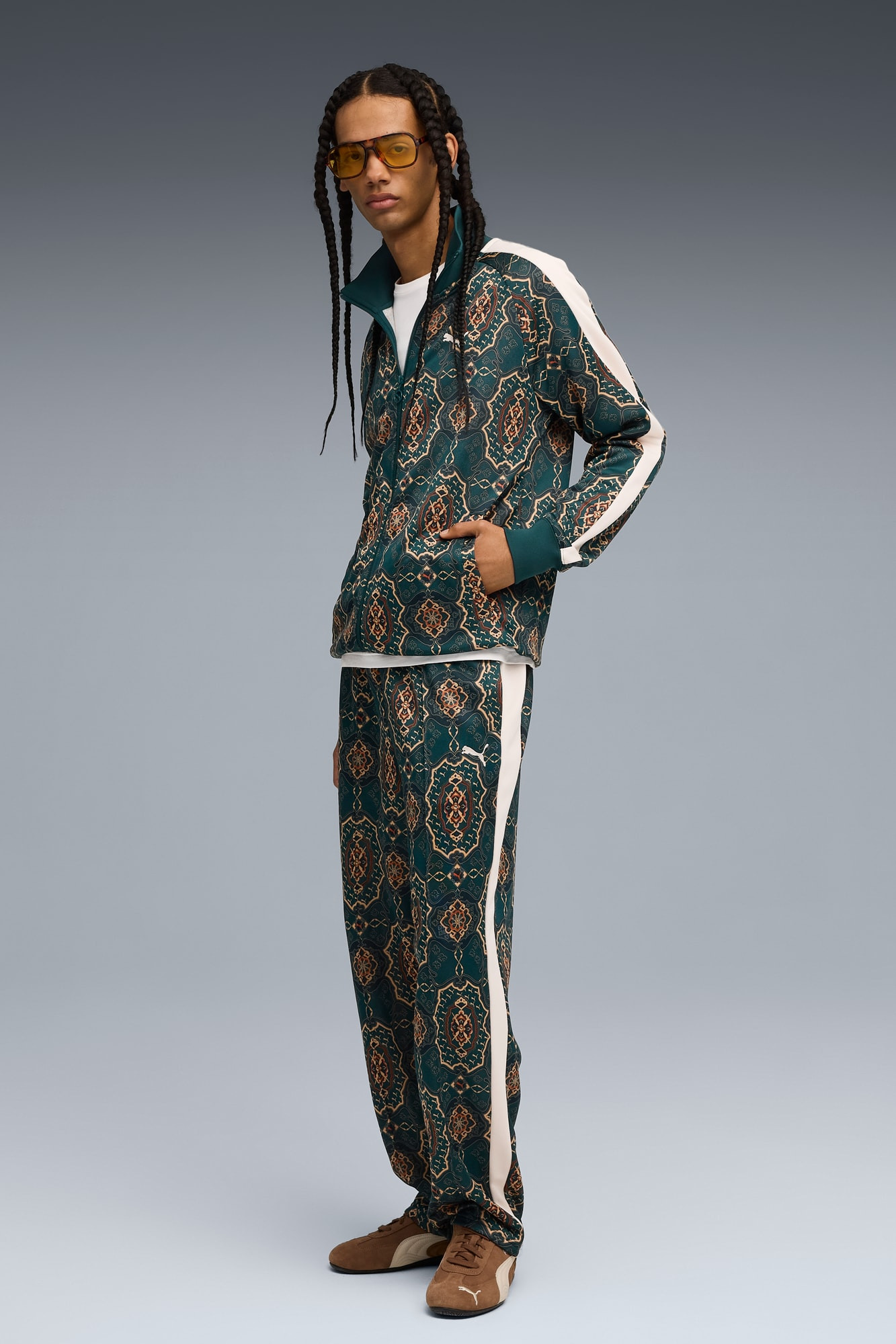 Vintage Prep T7 Men's Track Jacket - 5