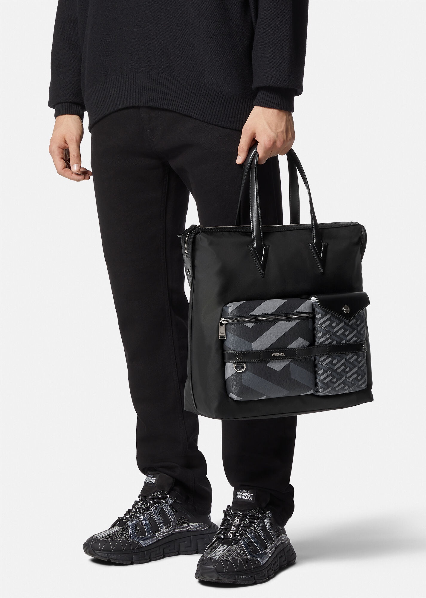 La Greca Signature Tote Bag - 6