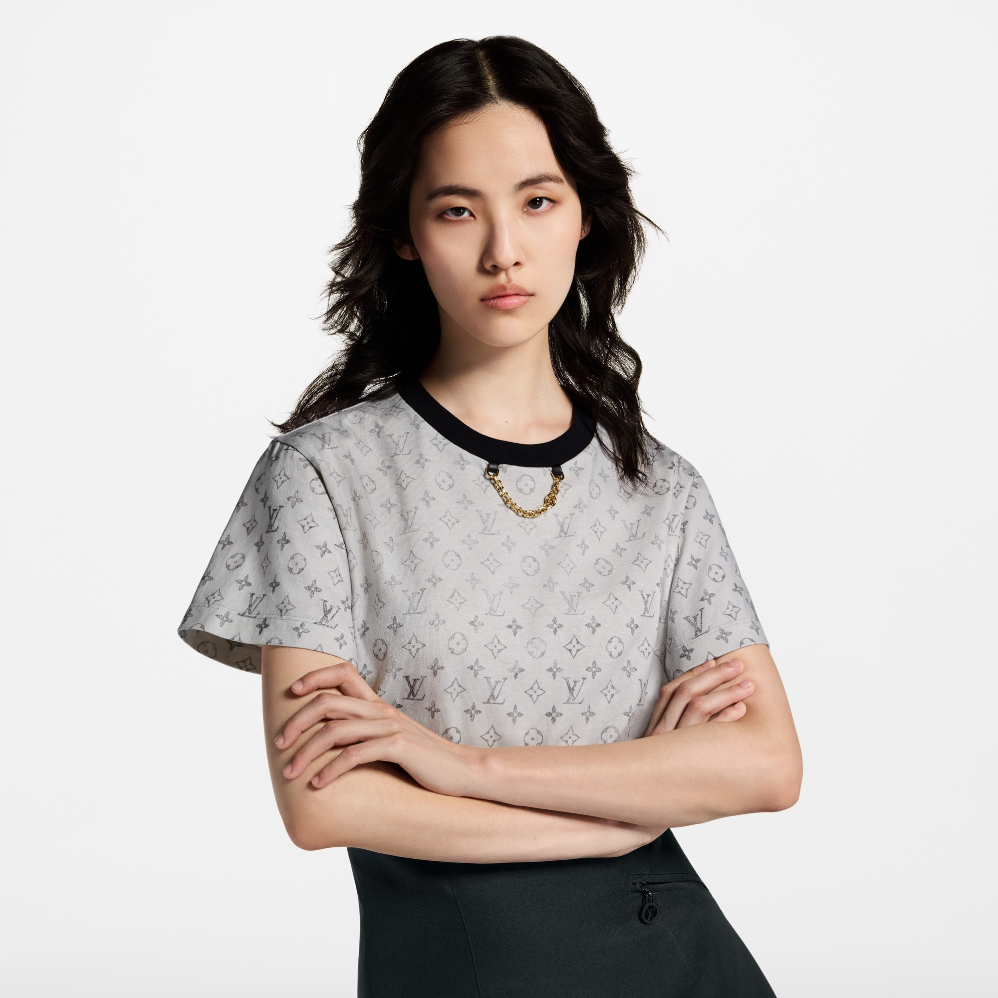 Washed Monogram T-Shirt - 4