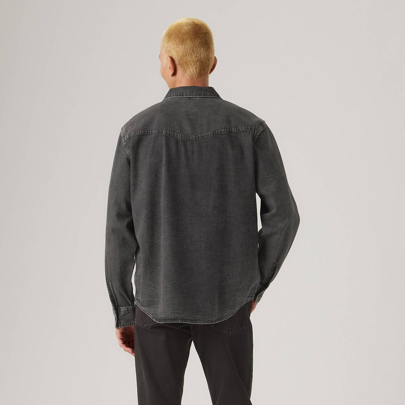 RELAXED FIT WESTERN SHIRT 4