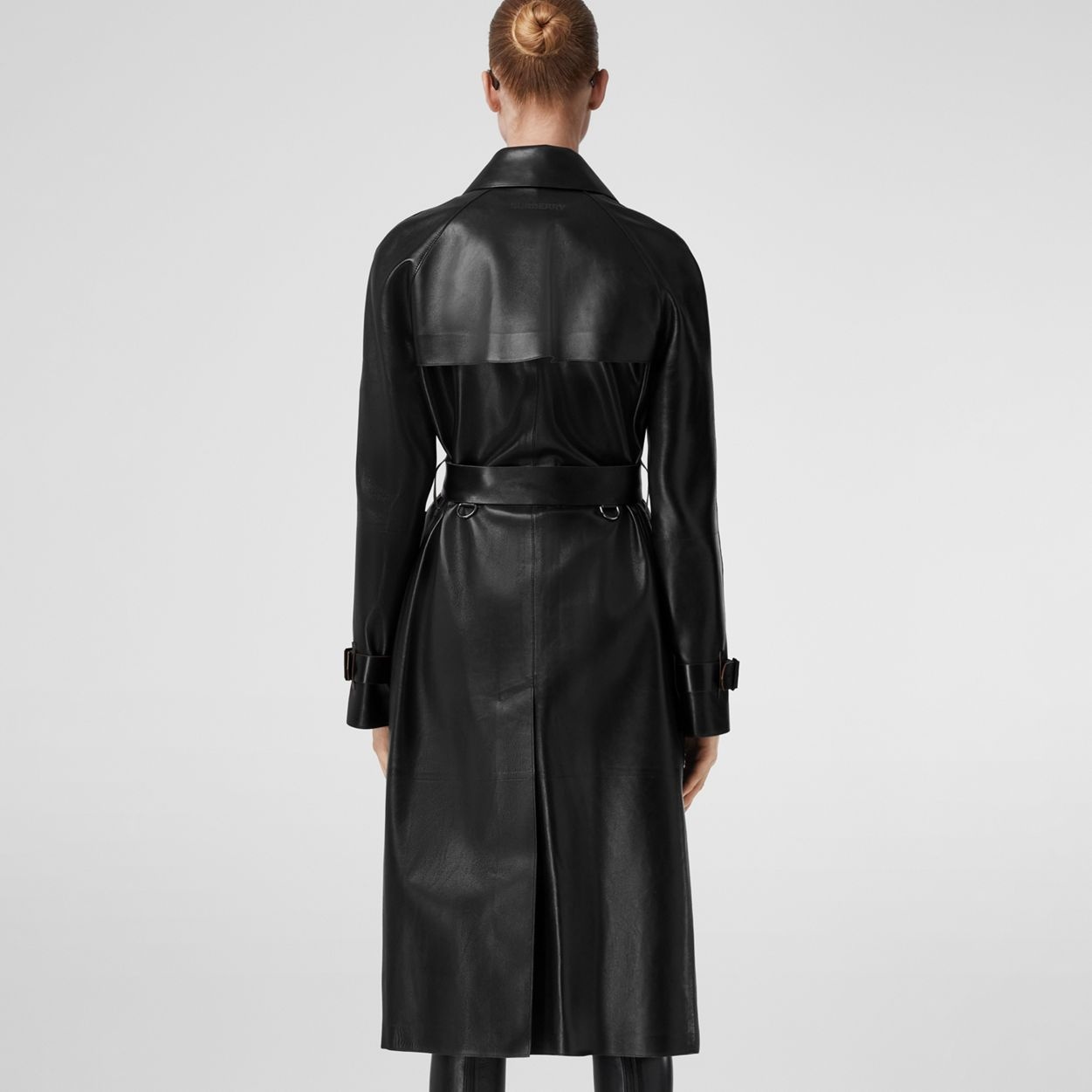 Leather Waterloo Trench Coat - 4