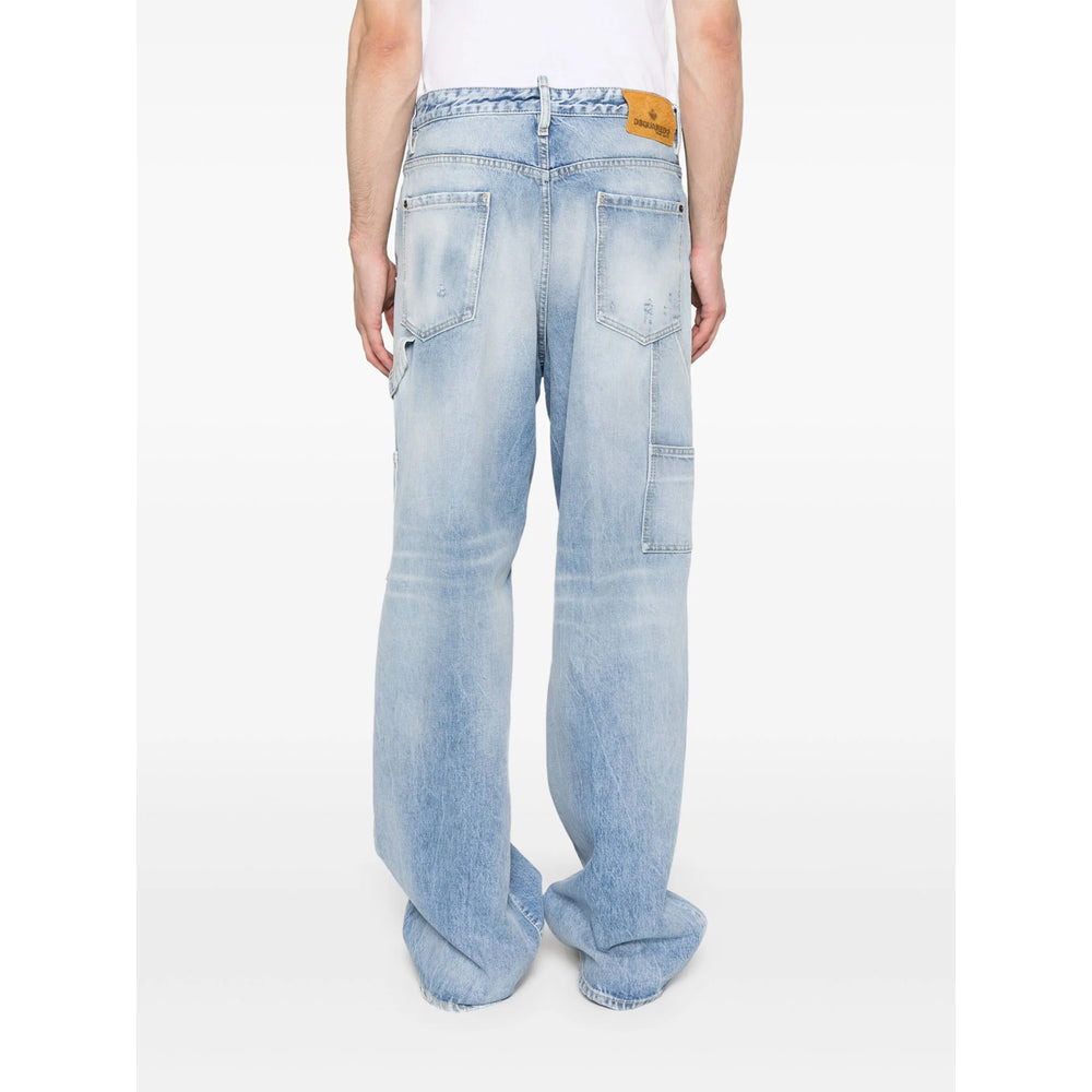 Dsquared2 Blue Denim - Regular & Straight-Leg Jeans Men - 4