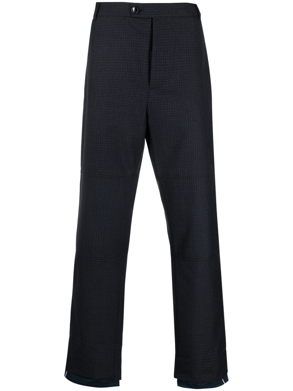 Sports Hem straight-leg trousers - 1