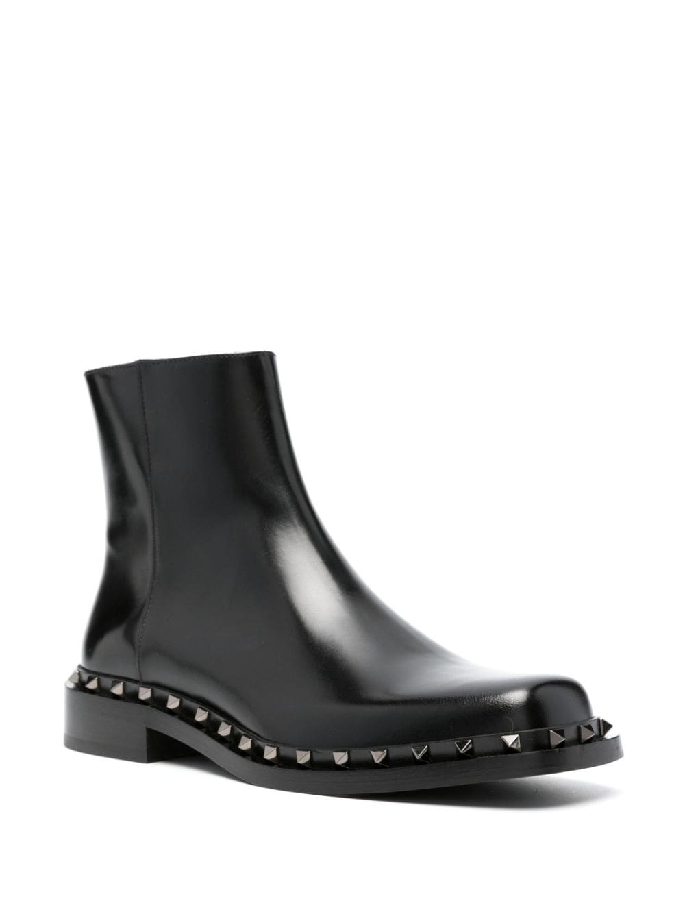 M-Way Rockstud leather boots - 2