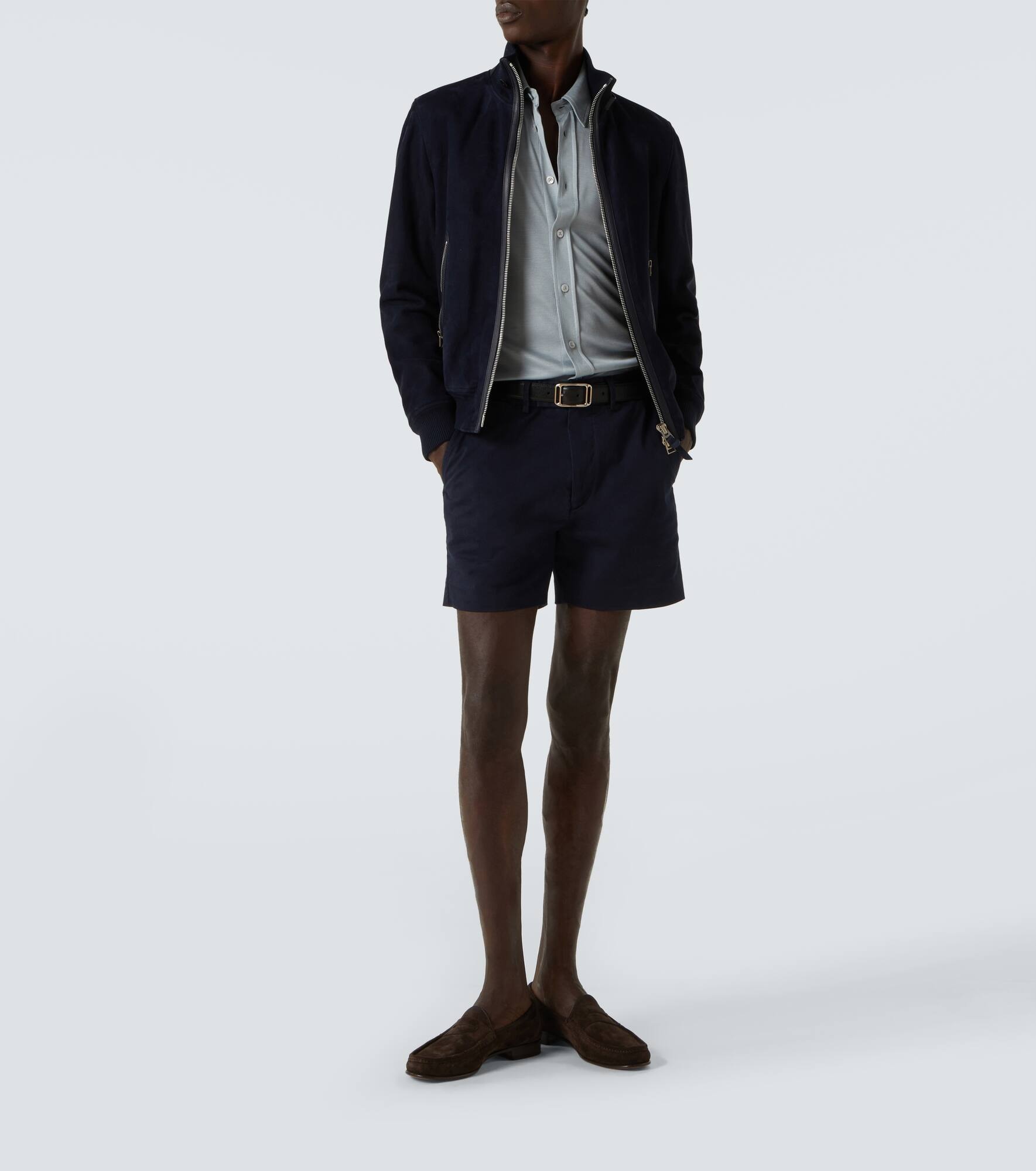 York suede penny loafers - 2