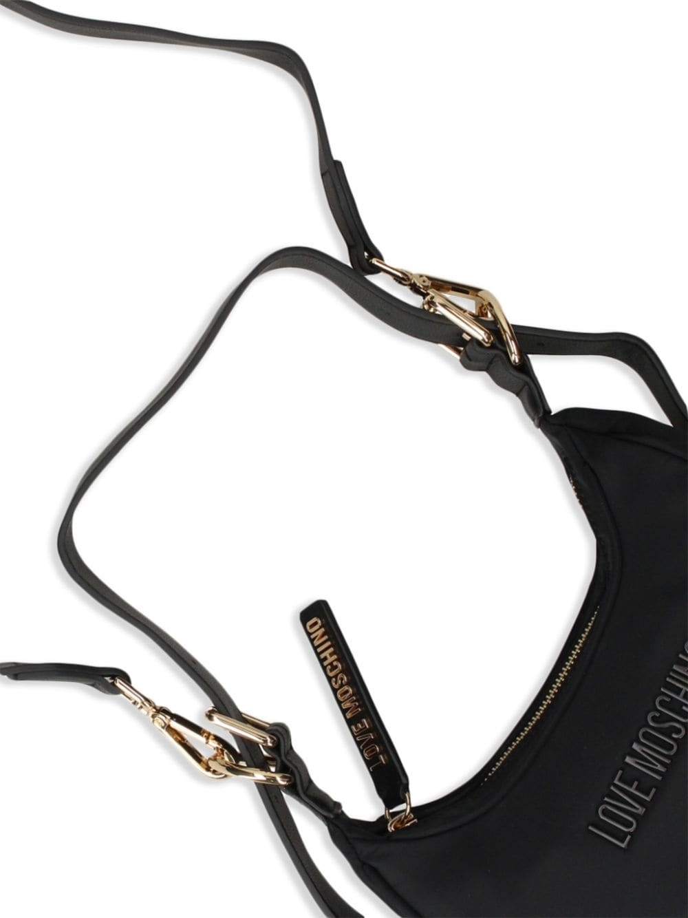 logo-lettering shoulder bag - 5
